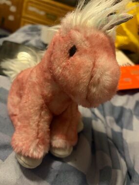 Douglas "Hallie" Mini Soft unicorn.